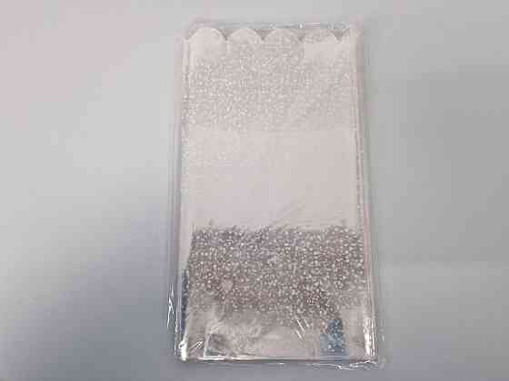 Пакет із малюнком для пакування подарунків (15*30) No76 (ажурний) "Капелька" (100 шт.) Харків