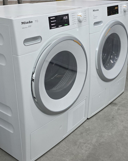 Комплект пральна та сушильна машина MIELE W1 T1 8кг A+++ супер стан. Харків - фото 7