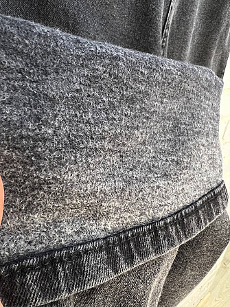 Джинсы женские Its Basic 4133 Baggy jeans свободные утепленные байка высокая посадка черные, черный, Одесса - изображение 3