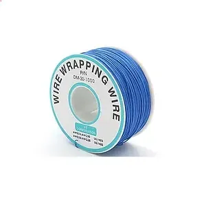 Дріт монтажний 1 жила (30AWG), синій, на котушці 250м. Полтава