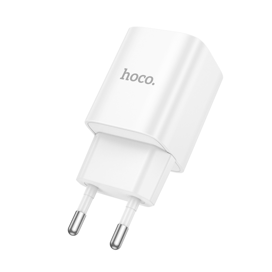 Мережевий зарядний пристрій HOCO C149A Charm PD30W+QC3.0 charger (EU) White Одеса