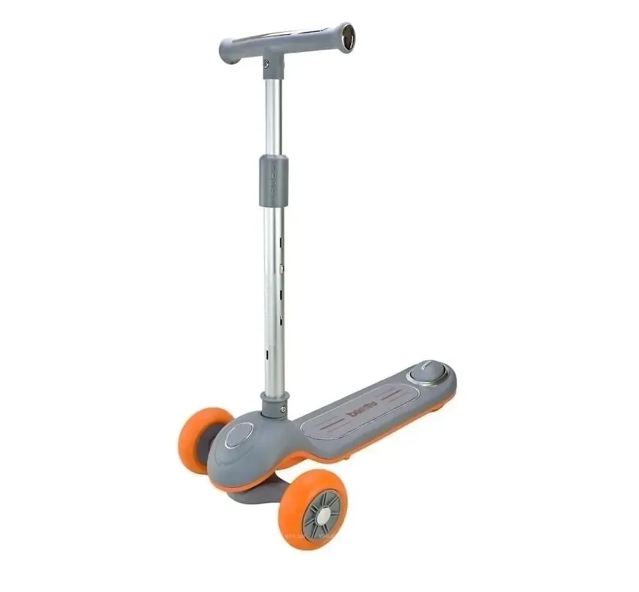 Детский трехколесный самокат MUFAQI с сиденьем и регулируемой ручкой Коломия - фото 1