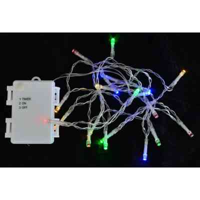 Гірлянда YES! Fun вулична, 15 LED лампочок, молочно-біла, 1,6 м (801130) Вінниця