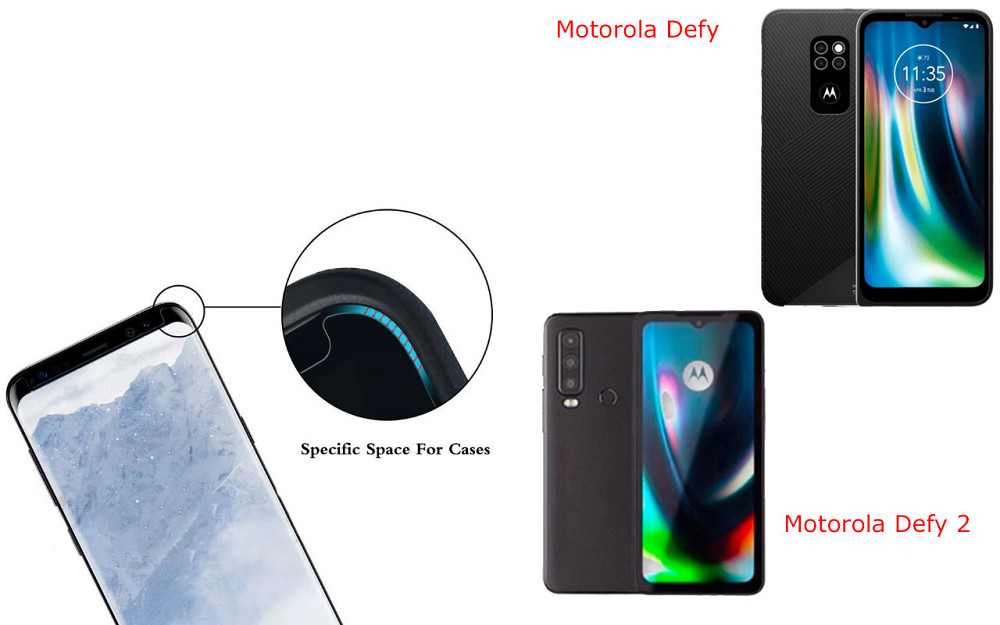 Захисне скло HyperGlass Pro для Motorola Defy, Defy 2 – максимальна чутливість та захист Київ - фото 3