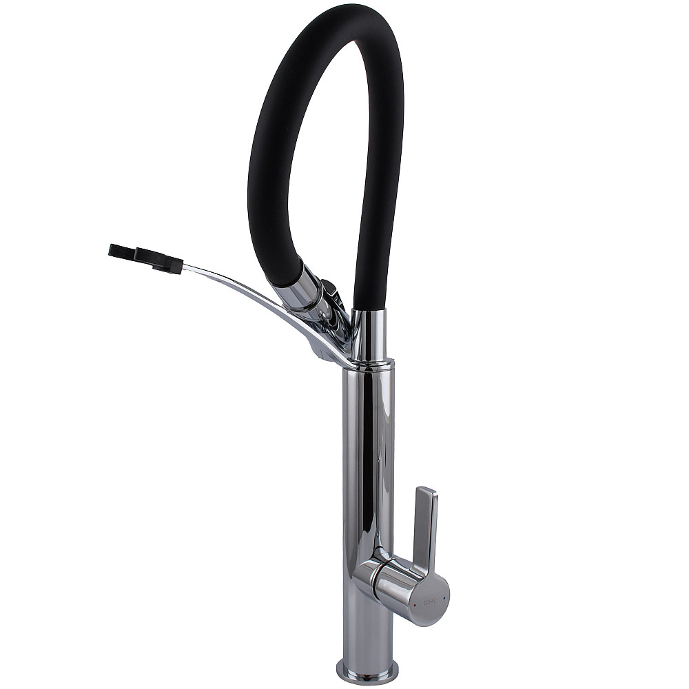 Змішувач для кухні TOPAZ MODERNO TMD-8817-H23-BL Тернопіль - фото 6