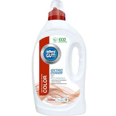 Гель для прання Alles GUT! Eco Color Extra Power 1.5 л (4820189880455) Вінниця