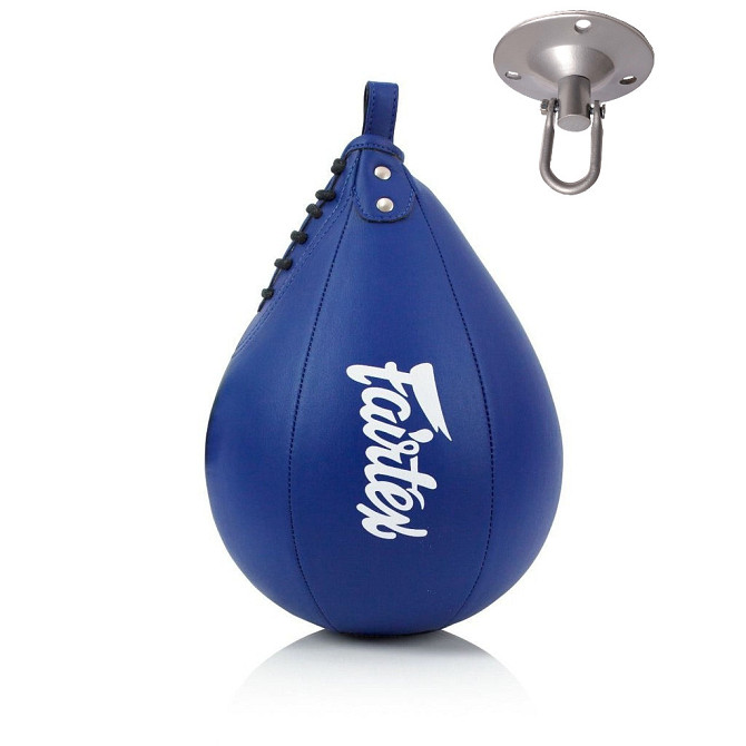 Пневмогруша боксерська Fairtex SB1 Blue + кріплення Каменское - изображение 7