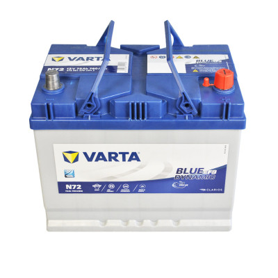 Аккумулятор автомобильный Varta 72Ач Blue Dynamic EFB АЗИЯ N72 (572501076) Винница - изображение 2