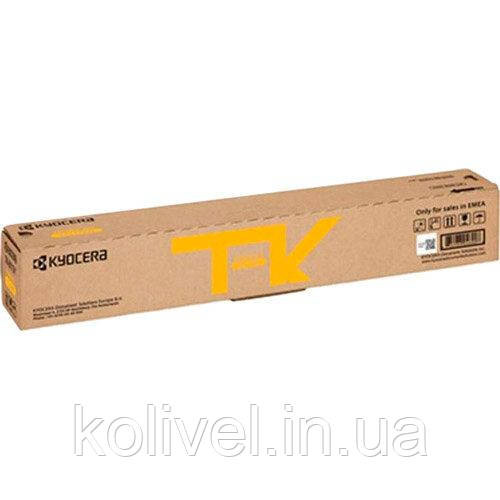 Kyocera TK-8375Y - оригинальный тонер картридж, 1T02XDANL0 Киев - изображение 1