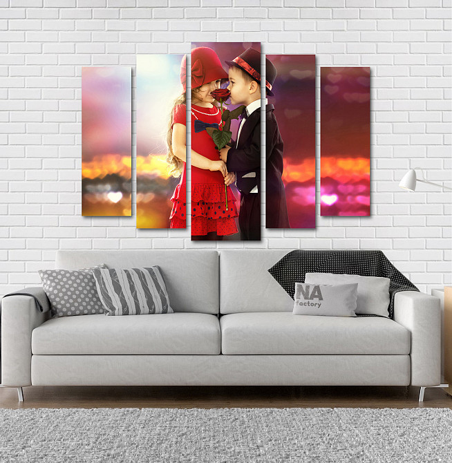 Модульная картина Деты Роза Art-57_5 Киев - изображение 2