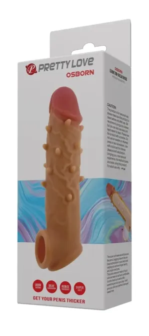 Насадка презерватив Pretty Love - Osborn Silicone, BI-026250 Sex Aura Киев - изображение 9
