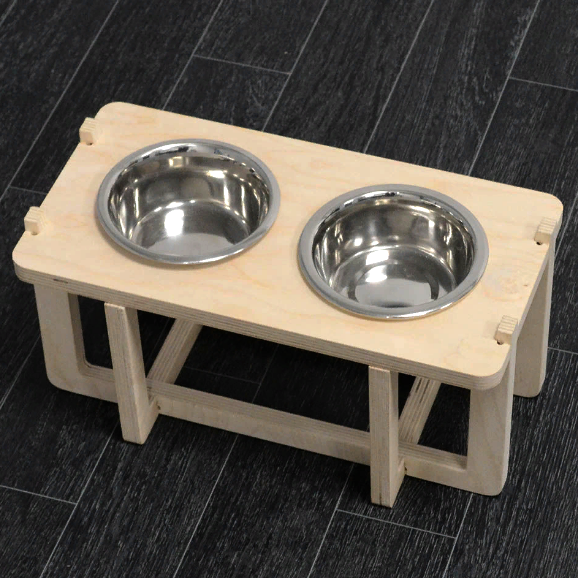 Подставка под миски для кошек 