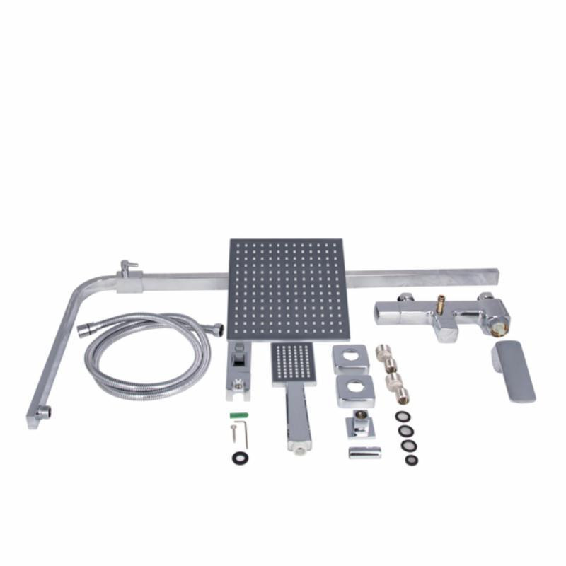 Душова система універсальна Qtap Sloup на три споживачі (з виливом) QTSLO53103KNC49198 Chrome Київ - фото 7