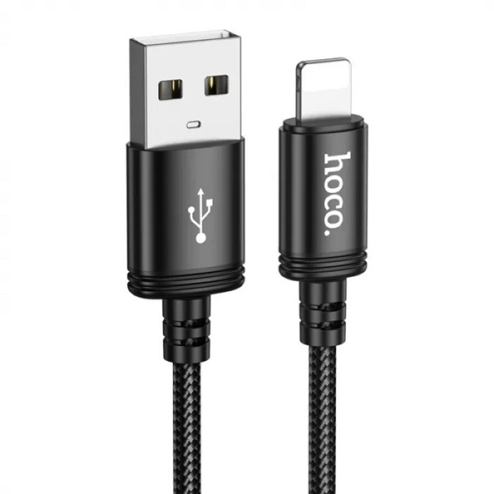 Кабель HOCO X91 Radiance charging data cable for iP(L=3M) Black Київ - фото 1