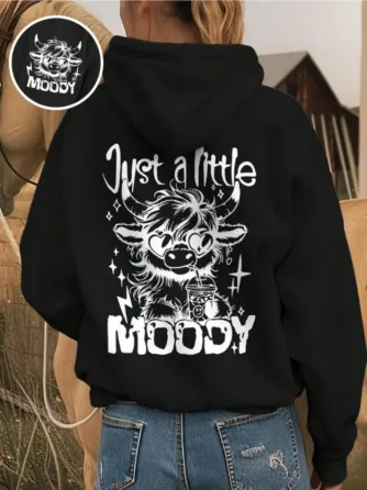 Худі жіноче, світшот чорний, модна толстовка 2700321943 розмір 44 Дніпро