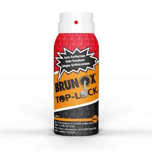 Мастило для замків і петель, спрей Brunox Top Lock 100ml Киев