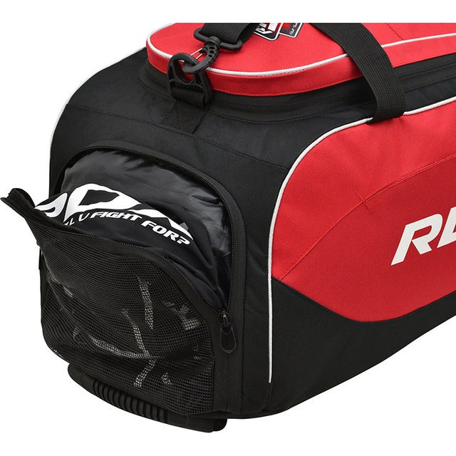 Спортивна сумка RDX R1 Duffel Bag with Backpack Straps Black/Red Каменское - изображение 7