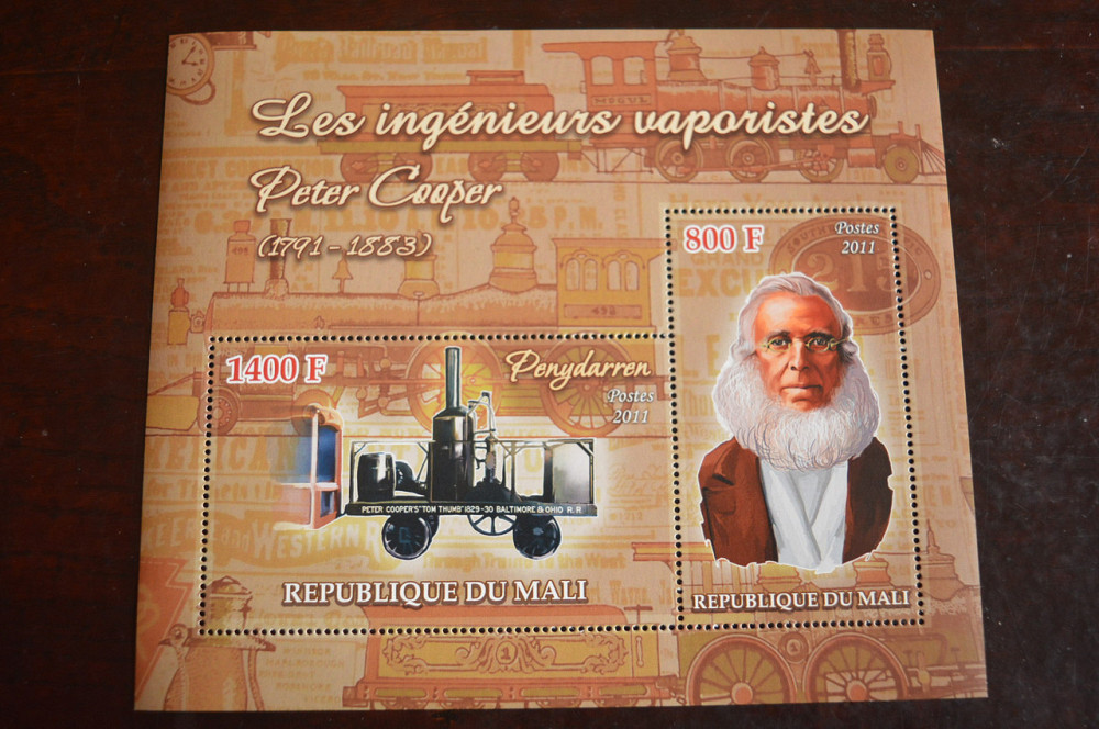 Мали. Транспорт. Личности. Блок. 2014 г. (А-26) Полтава - фото 1