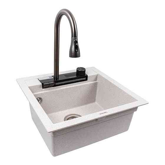 VALESO Українська: Кухонна гранітна мийка VALESO 5149 VIVA топаз Коломыя