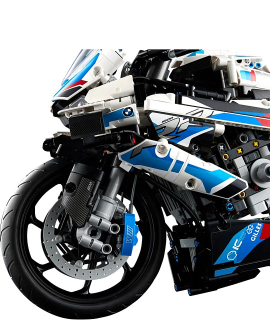 Конструктор мотоцикл  Technic BMW M 1000 RR 1920  деталей маштаб 1:10 мотоцикл БМВ Київ - фото 4
