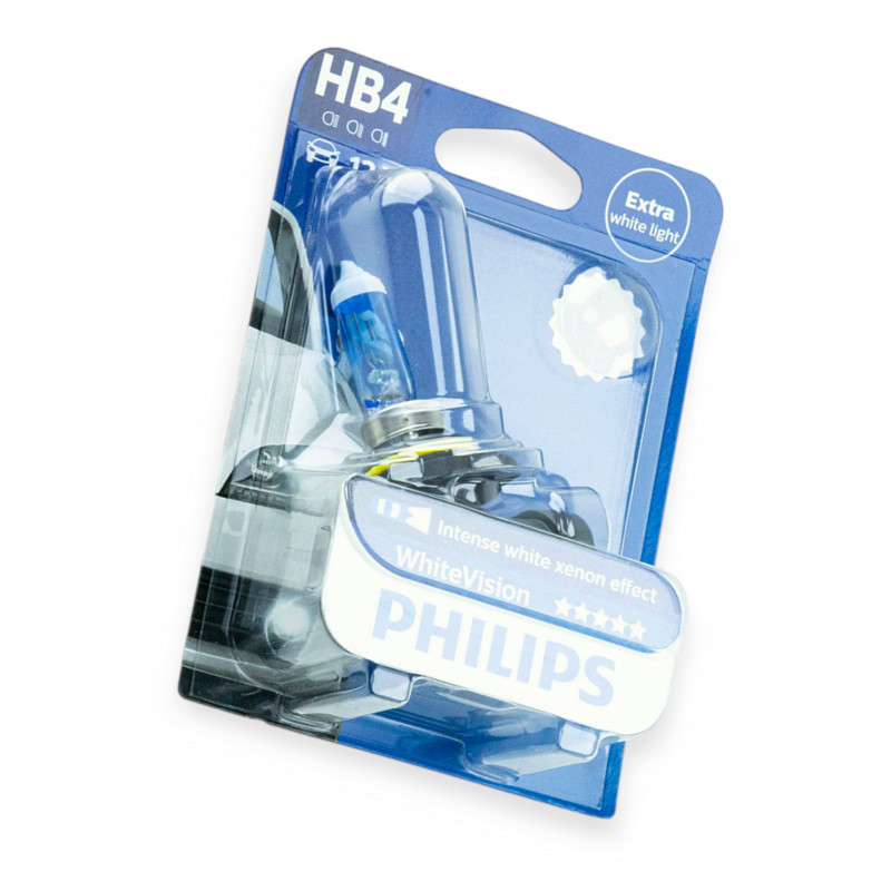 Автолампа HB4 12V 51W PHILIPS White Vision 60% 4300К Мукачево - фото 1