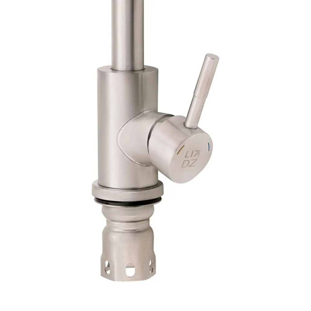 Смеситель для кухни Lidz Aria 015F (k35) LDARI015FNKS21689 Nickel Киев - изображение 4