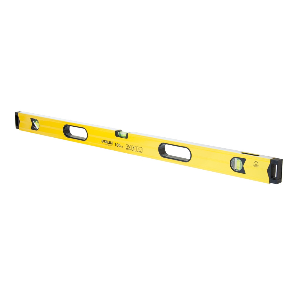 Sigma Уровень магнитный 3 капсулы + глазок 100см SIGMA (3732101) Київ - фото 6