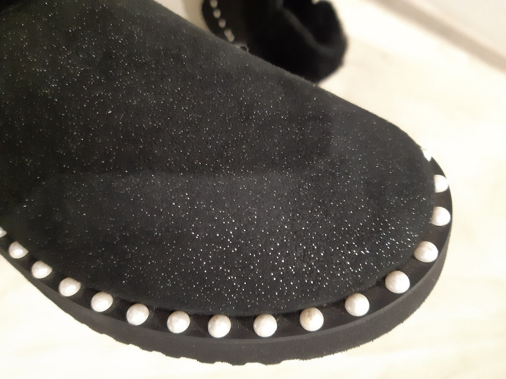 Уггі жіночі короткі замшеві 40 чорний Київ - фото 6