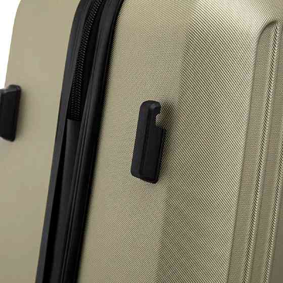 Валіза пластикова WINGS HRR01 велика 75 см шампань Київ