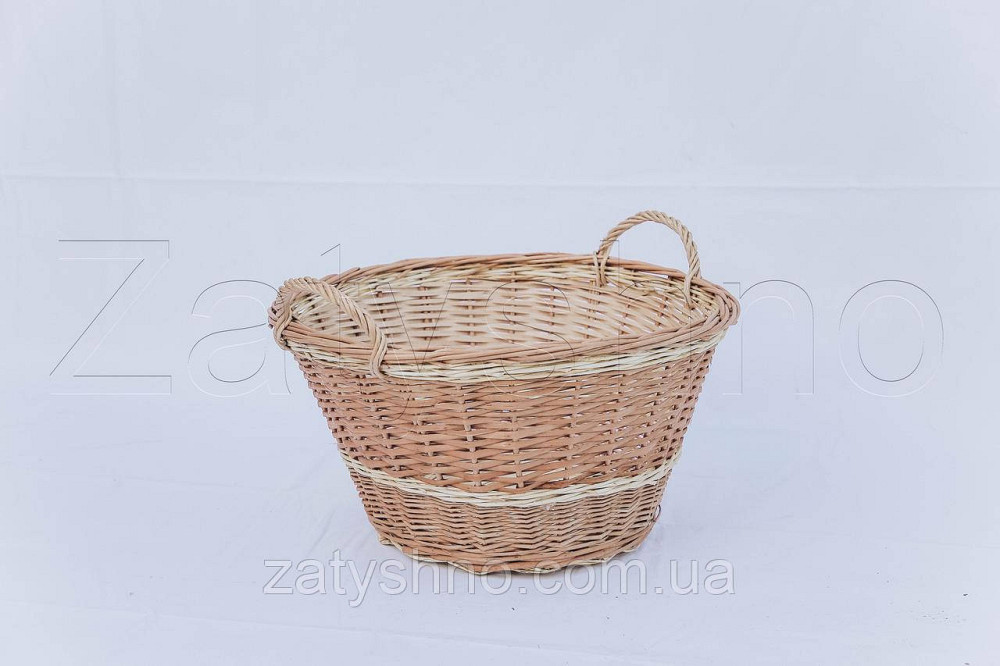Плетеная корзинка | корзинки з лози декоративні | корзинка из лозы Киев - изображение 1