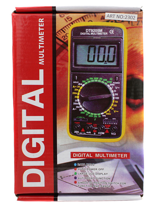 Мультиметр Digital DT9207A Днепр - изображение 2