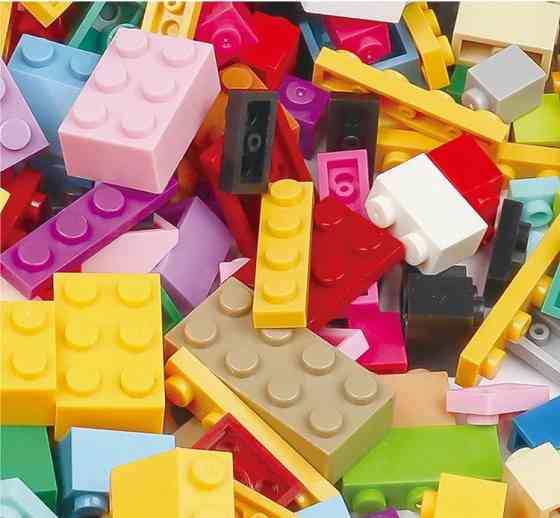 Детский развивающий конструктор 1000 штук в наборе, 1:48 мелкие строительные блоки, 20x15x3.5 см Каменец-Подольский