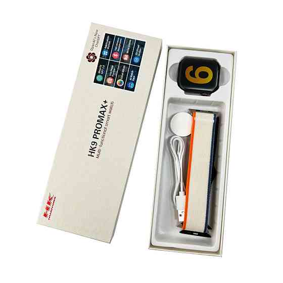 Смарт-годинник HK 9 Pro Max Plus, черный Киев