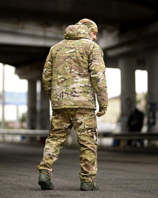 Зимовий тактичний костюм чоловічий мультикам на підкладці хіт Одеса - фото 4