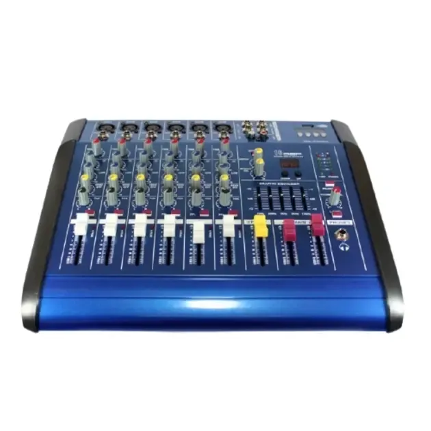 Аудио микшер Mixer BT 6300D 7-канальный Усилитель звука Коломыя - изображение 1