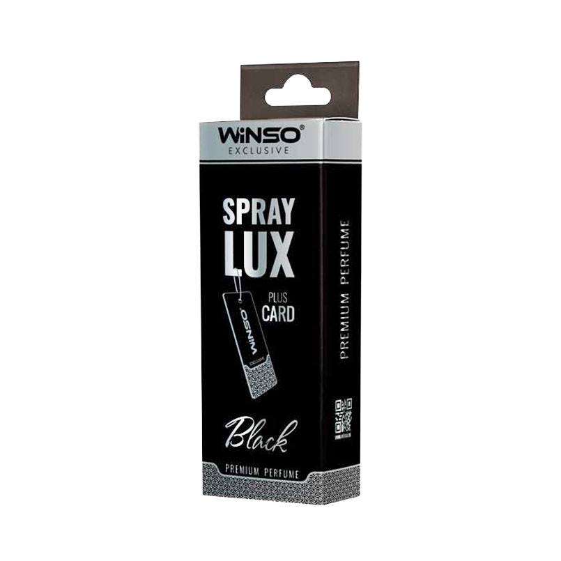 Ароматизатор в инд. упаковке Winso Spray Lux Exclusive plus Card - Black Львов - изображение 2