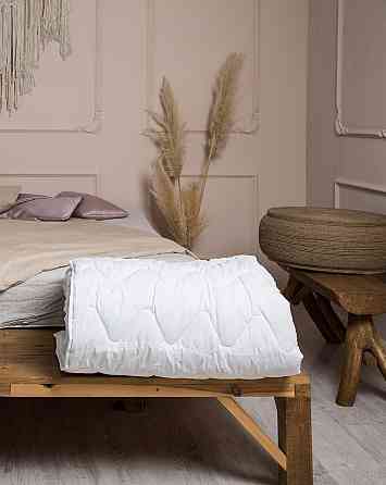 Novita Ковдра Novita Євро 200х210 см антиалергенна двоспальна стьобана з бязі біла 20-0256 whit Коломия