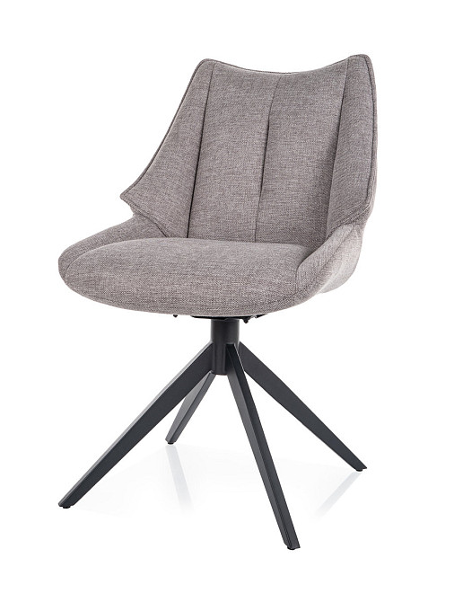 Стілець CODA BREGO чорний каркас/сірий 07 Киев - изображение 3