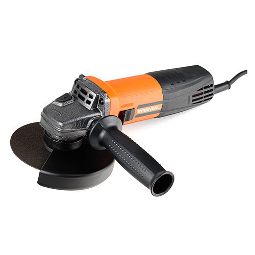 Кутова шліфмашина (125 мм, 750 Вт) Rebiner RAG-1050E з регулятором і стабілізацією обертів Львів - фото 2