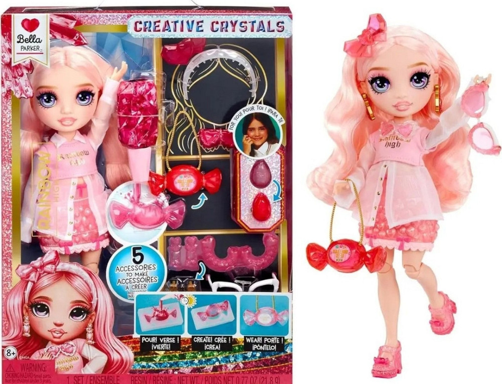 Лялька Rainbow High Creative Crystals Bella - Pink Белла Паркер креати. Харків - фото 10