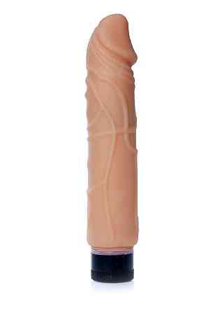 Вибратор - Real Skin Multispeed Flesh, 22 см Sex Aura Киев
