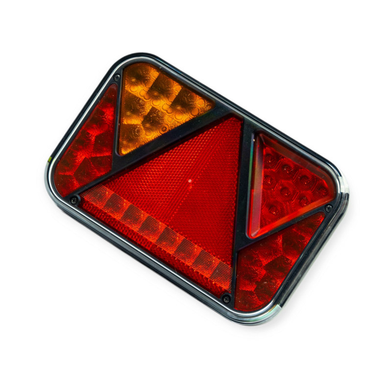 Фонарь прицепа задний с треугольным отражателем левый грузового Мукачево - изображение 1