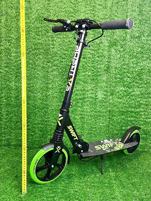 Самокат міський Scooter Extreme 2-х колісний Зелений (SK2438) Чернігів - фото 3