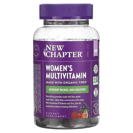 Мультивитамины для женщин New Chapter  Women's Multivitamin 75 жев конфет ягодно-цитрусовый Киев