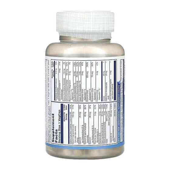 Мультивитамины для мужчин Solaray Once Daily Active Man 90 veg caps Киев