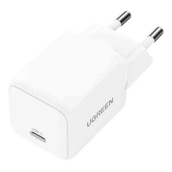 Сетевое зарядное устройство UGREEN 20W USB-C GaN Fast Charger EU Одесса