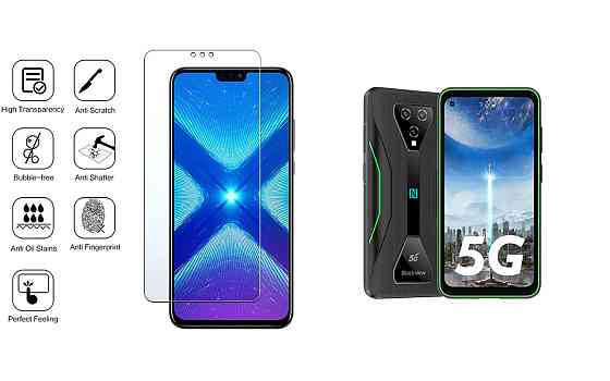 Защитное стекло NeoGlass для Blackview BL5000 5G – ультрапрозрачное и устойчивое Киев