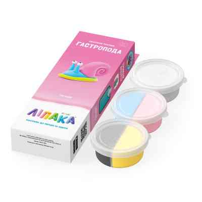 Набор для творчества Lipaka пластилину, Гастропода (30125-UA01) Винница