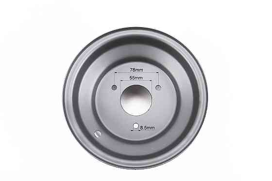 Диск сталевий 8*5 d=55; 3відп.*78mm, чорний Київ