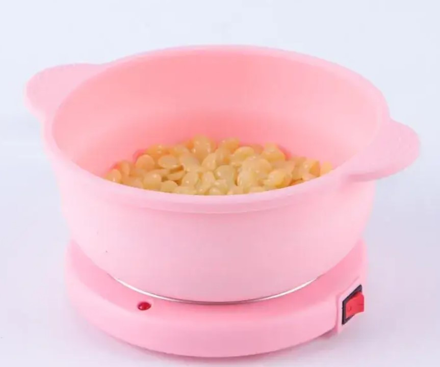 Апарат для нагрівання воску із силіконовою чашею Silicon Wax Warmer CL-2208 9517, рожевий Винница - изображение 4